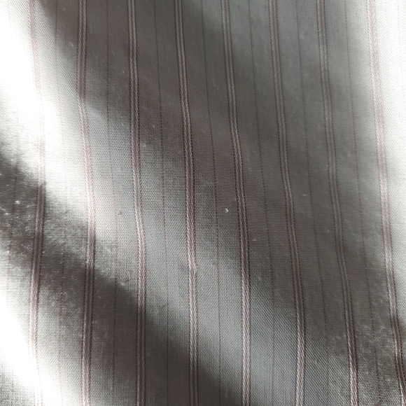 Vintage Baccarat by Van Huesen Men's Long Sleeve Button Up. XL. White|Pink - Picture 10 of 14